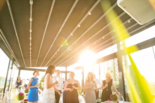 The High Note SkyBar Pavilion can accommodate up to 60 people.