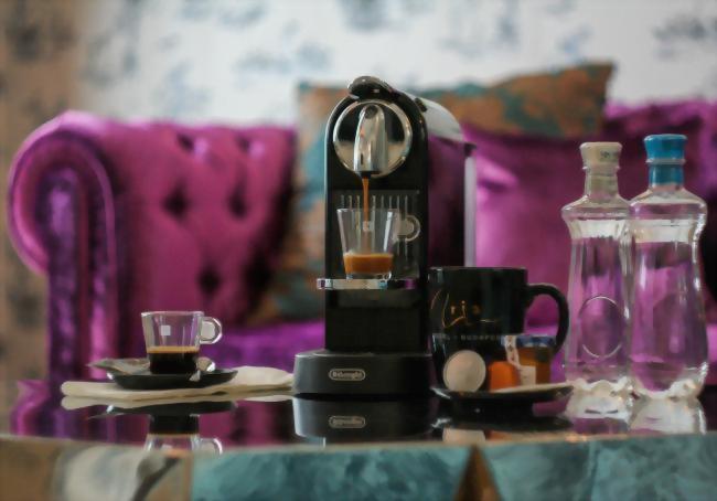 All of our guest rooms are equipped with Nespresso Coffee and Tea Machines