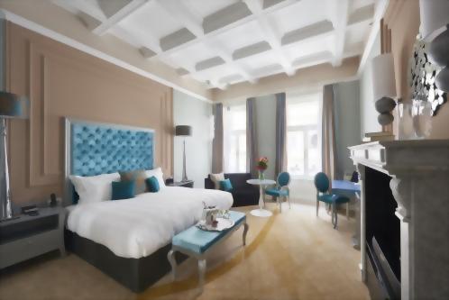 Aria Signature Room with one King Bed and City View, Classical Music Wing.