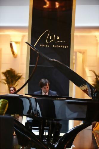 Our grand piano allows for extraordinary live performances in the Music Garden Courtyard.