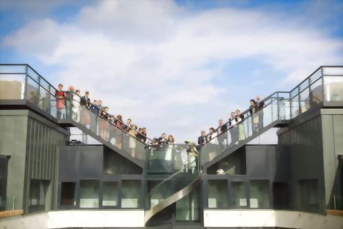 Our Panoramic Terraces allow for perfect group photo opportunities. 
